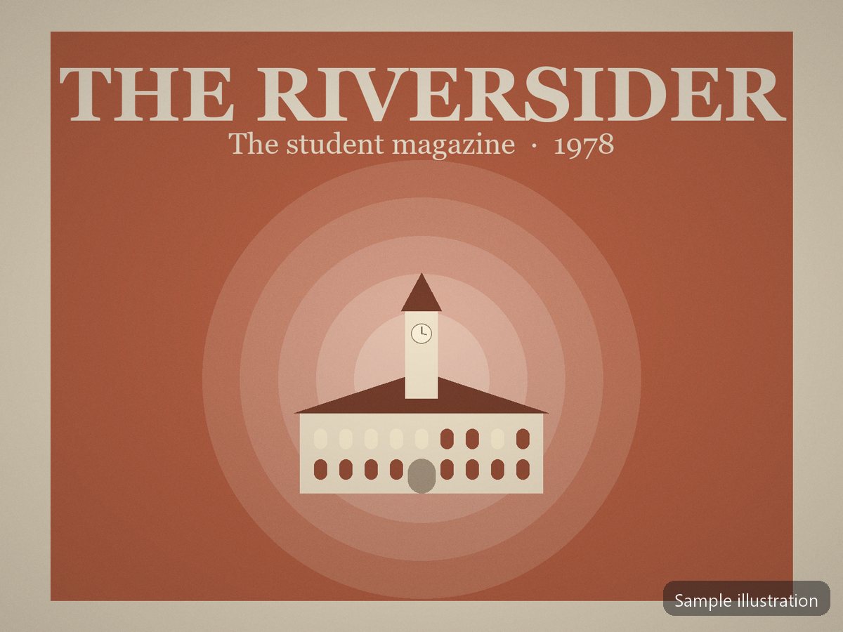 The Riversider, summer 1978