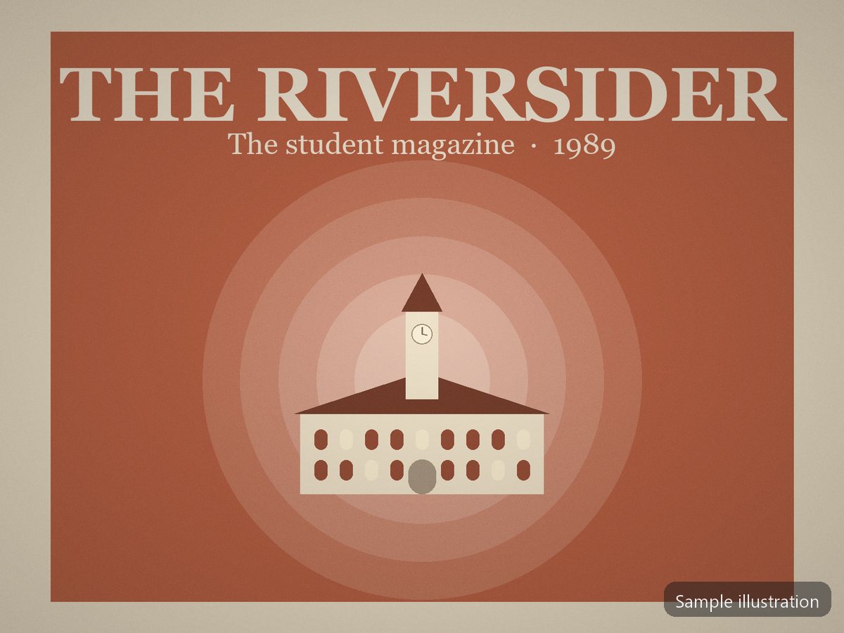 The Riversider, autumn 1989