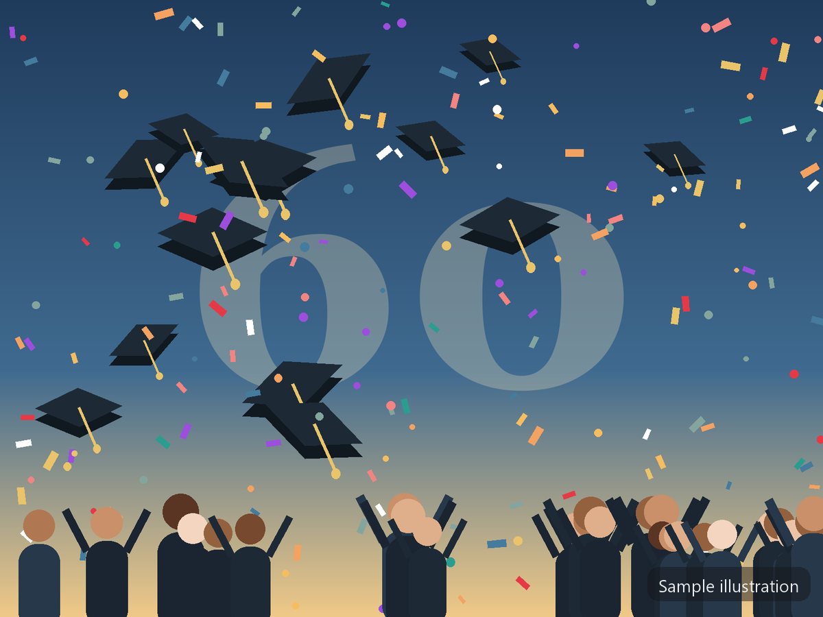 Sixty years, and hats in the air